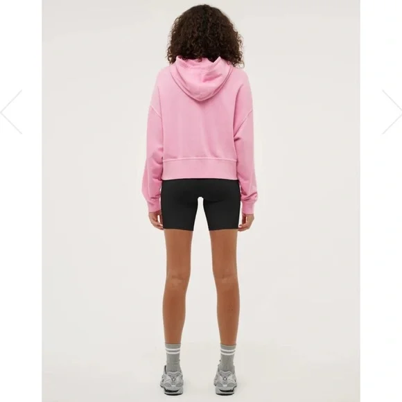 NWT PE NATION ALPHA HOODIE (WASHED PRISM PINK)